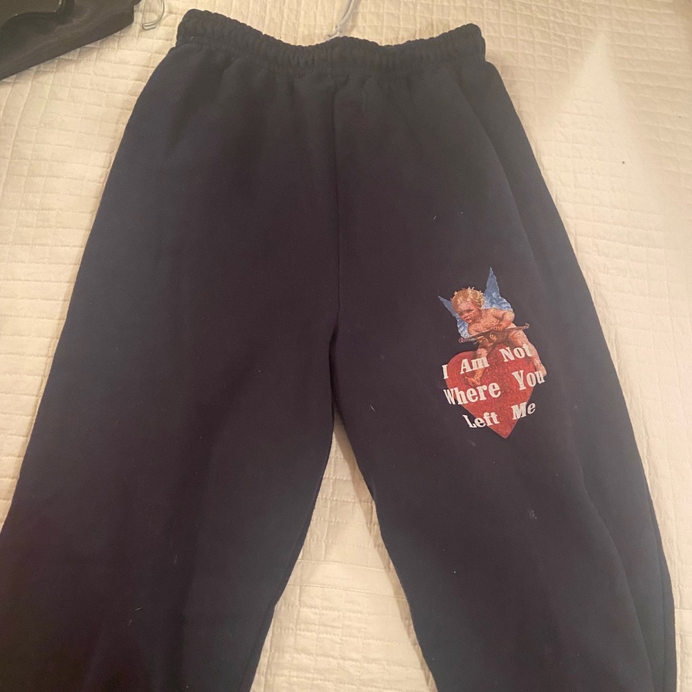 Boys lie sweatpants